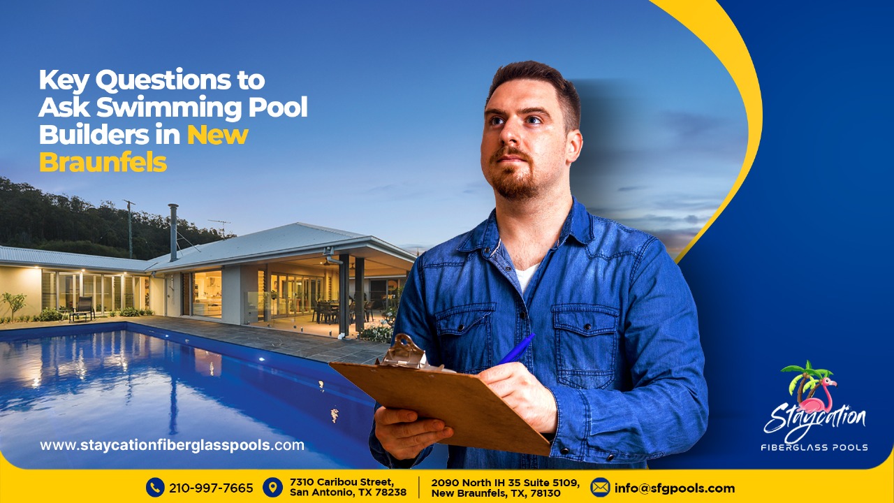 Swimming pool builders in New Braunfels