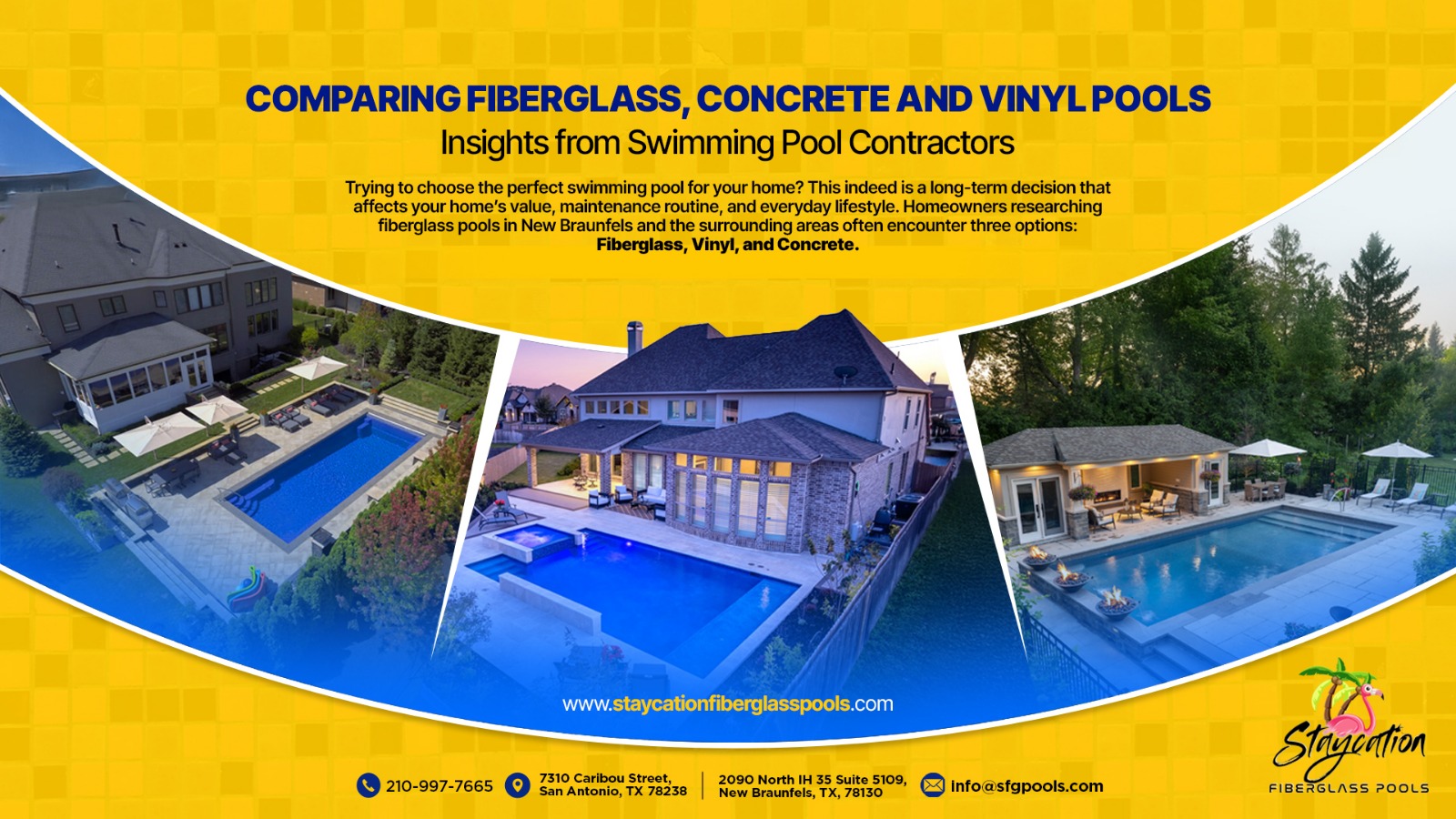 fiberglass pools in New Braunfels