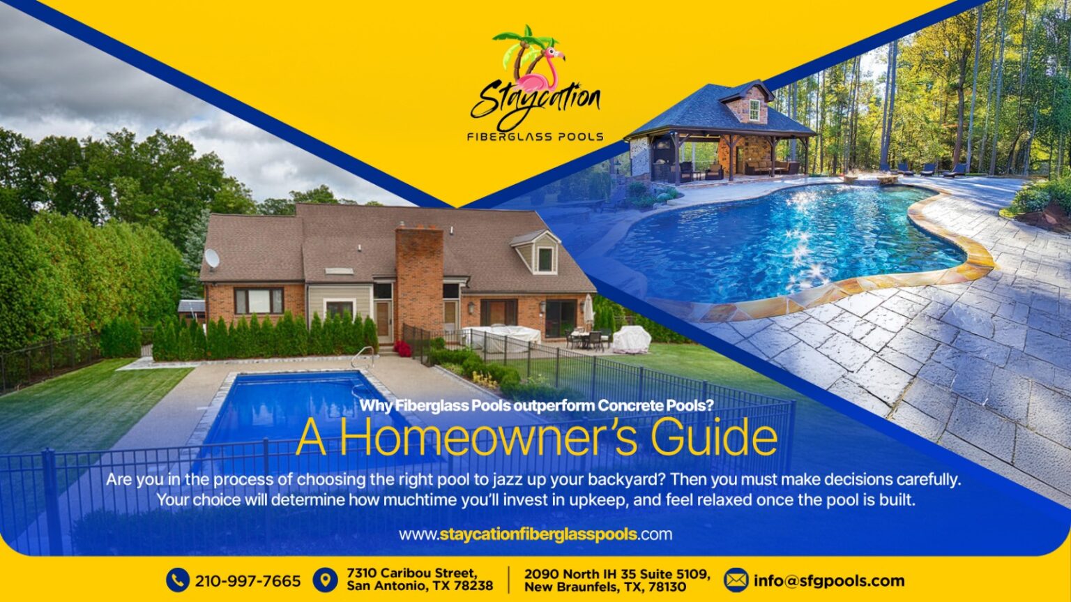 Fiberglass Pool Cost Guide | Pool Contractors San Antonio