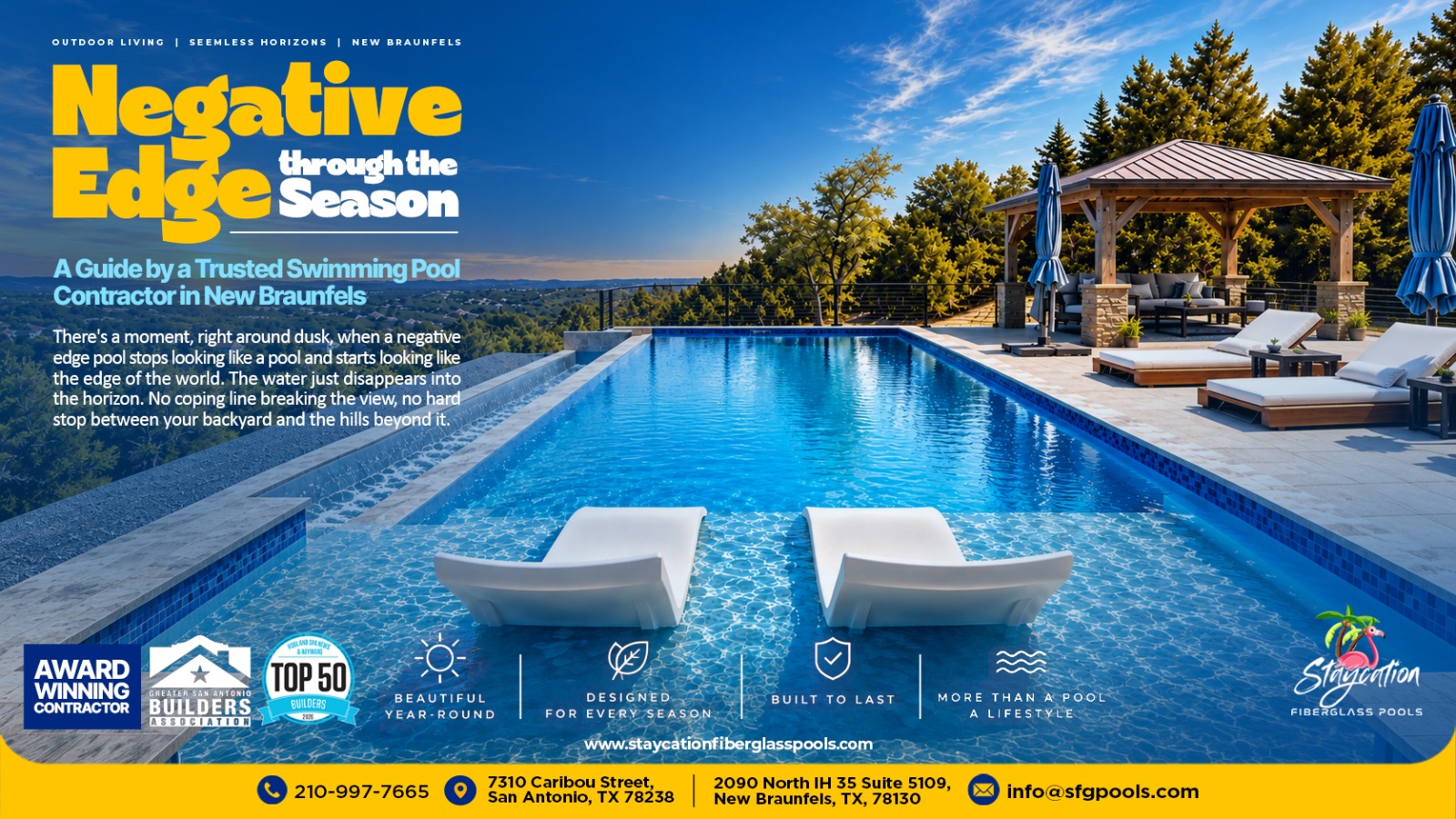 swimming pool contractor in New Braunfels